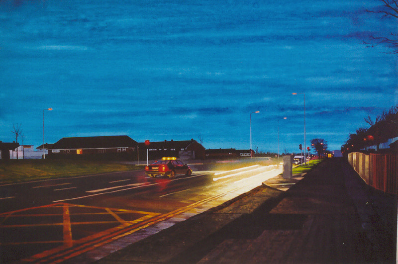 Towards Sutton, acrylic on canvas, 120x156cm, €2000